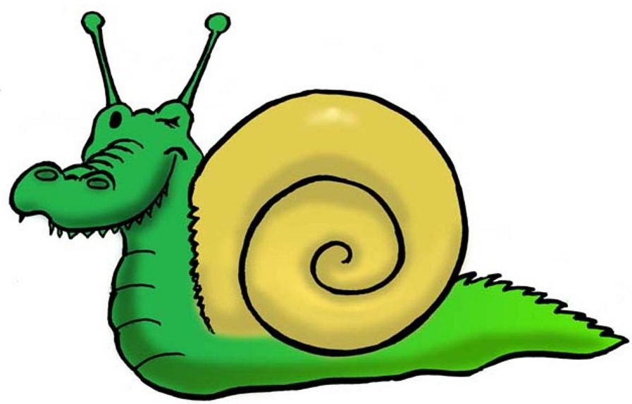 Drachenhörnchen & Schneckodil